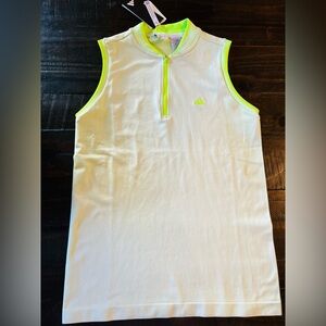 Adidas **NEW**Women’s Zip Golf Shirt S